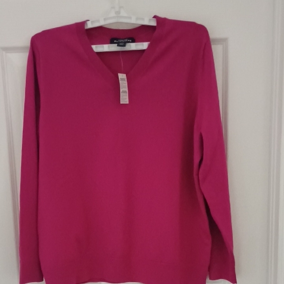 Lands' End Sweaters - Lands'End Outfitters V-Neck Sweater Long Sleeve, Petite